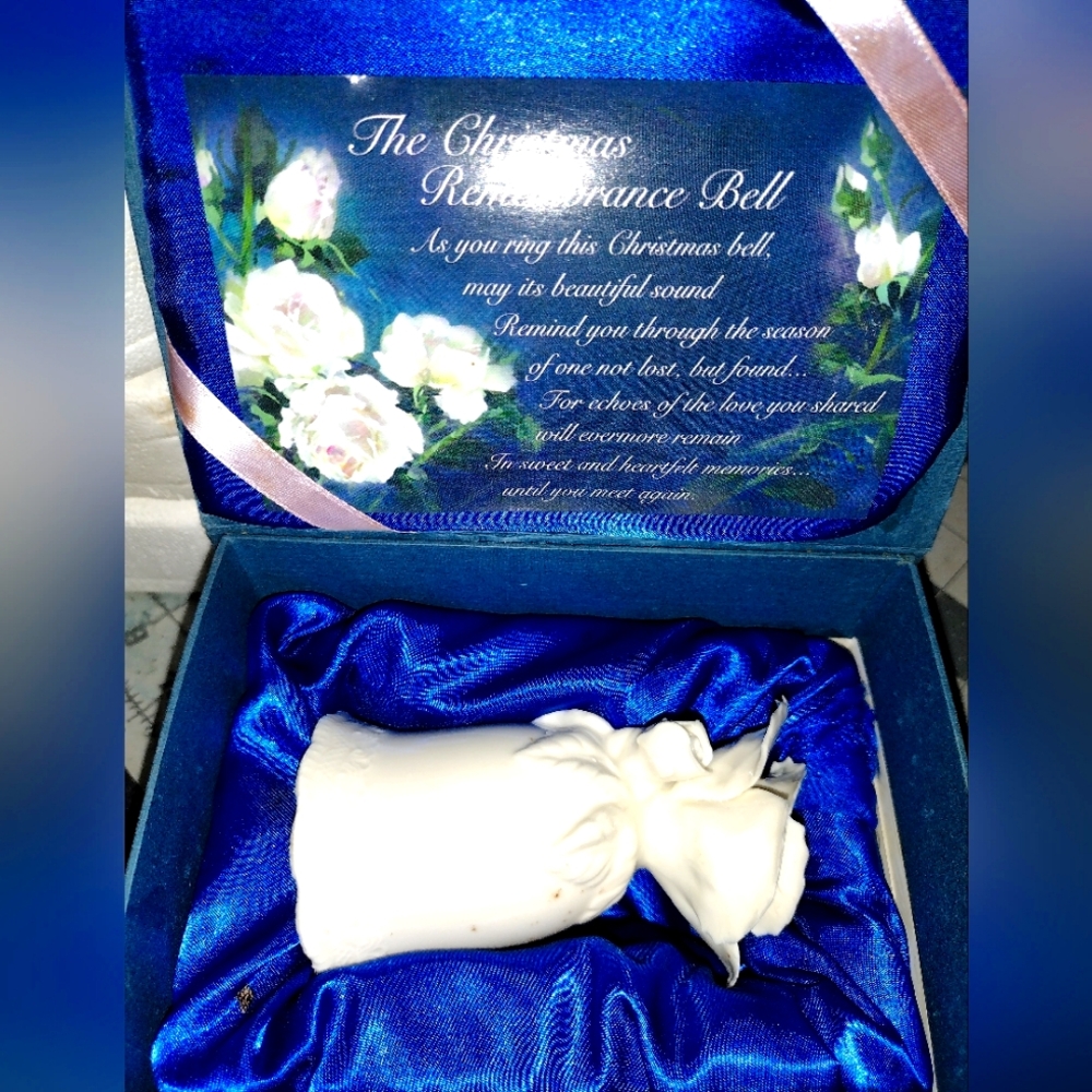 White Remembrance Bell